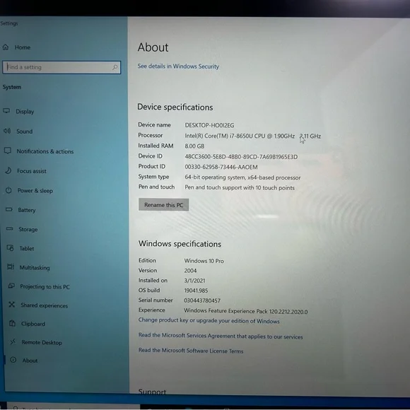 Surface Book 2 (Table/Laptop Hybrid)